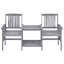 Ensemble bistro long avec coussins 62,6 po pour 2 personnes Luler Square-1413287468