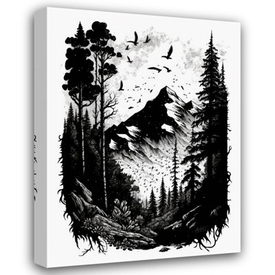 " Ink Landscape IV " by Maki