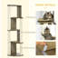 Arbre à chat d'angle moderne de 65 po de hauteur pour grimper Pawhut