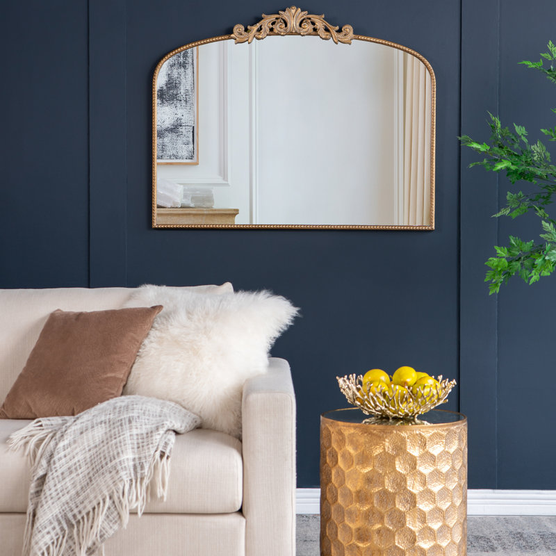 Miroir arqué Classic Design, Doré