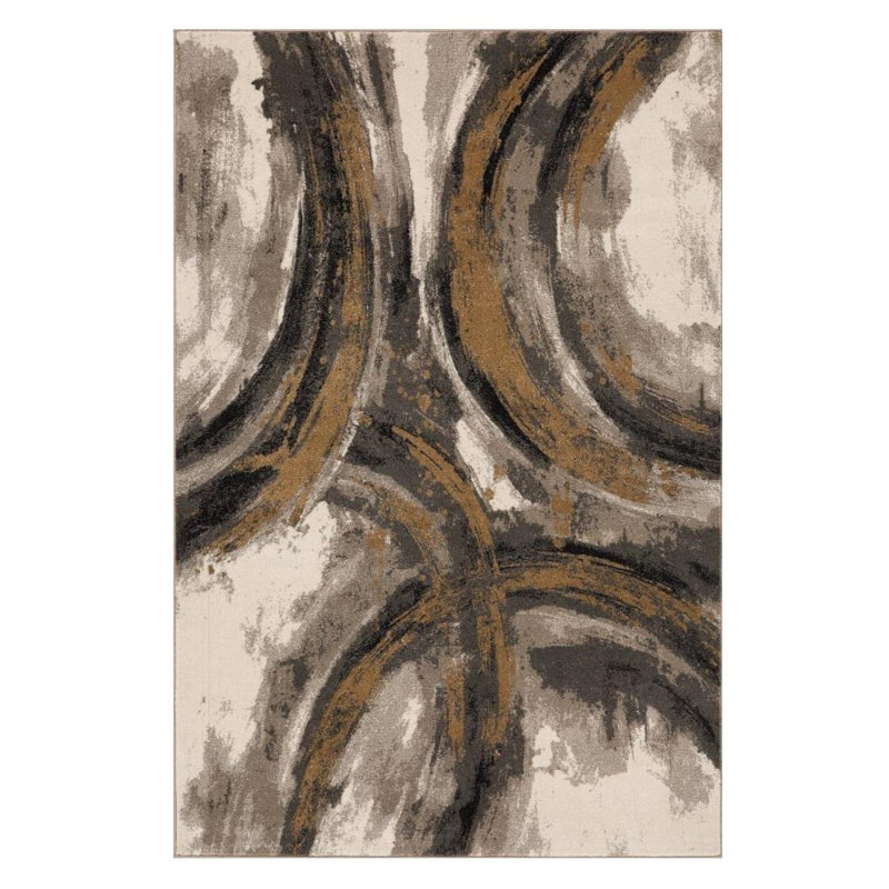 Alayjiah Abstract Indoor Rug, Runner 2' x 7'
