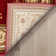 Tapis traditionnel rouge Dezerey