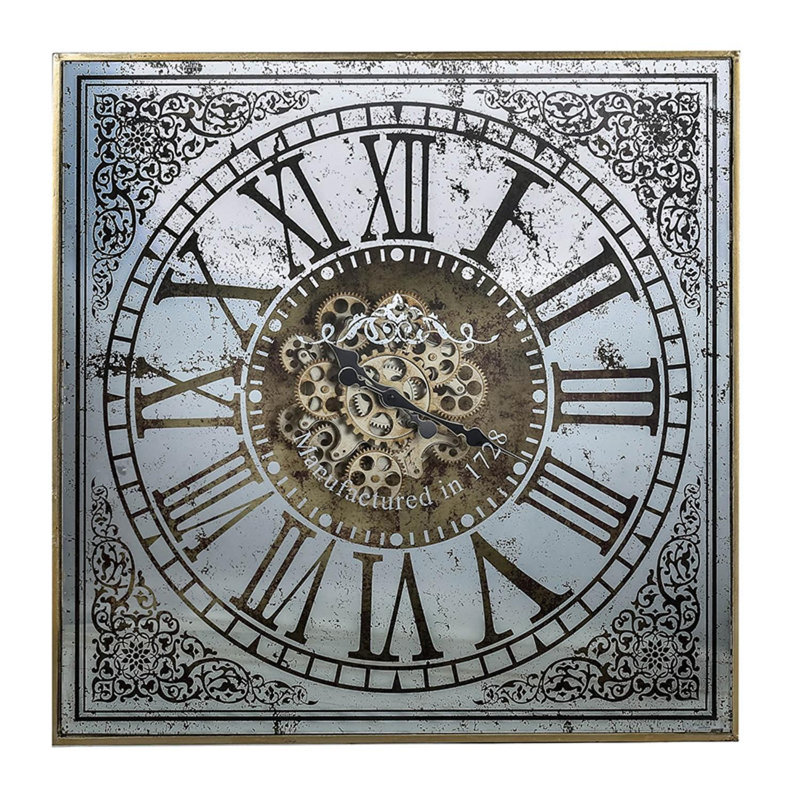 Gschu Metal Wall Clock