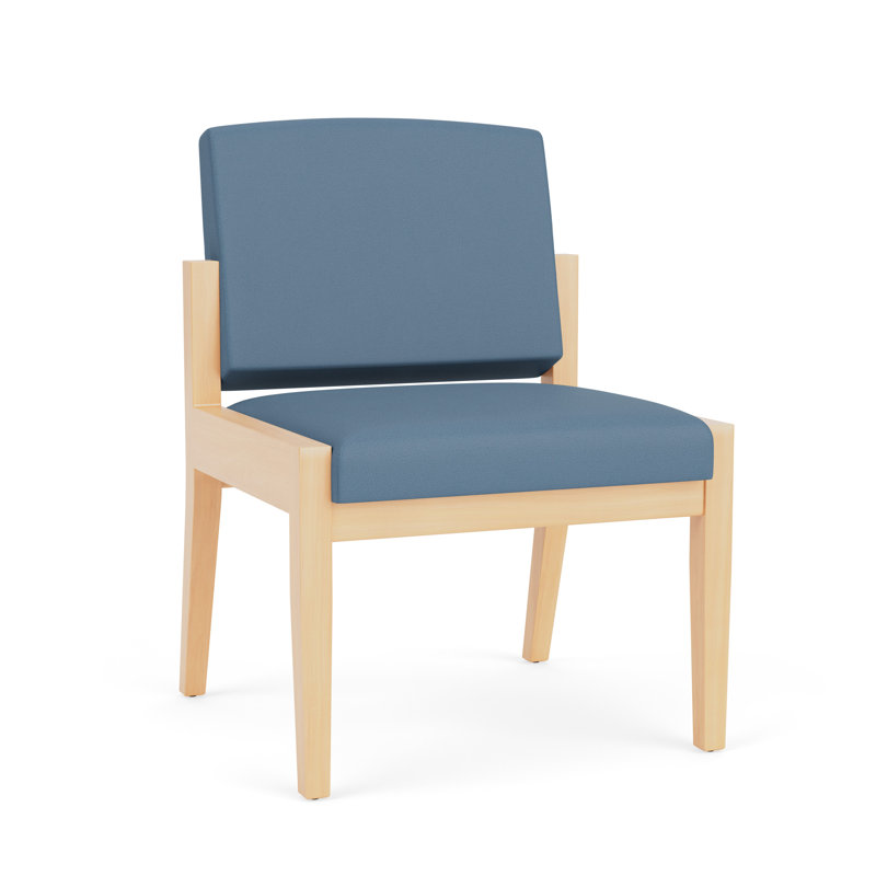 Chaise d'invité Amherst, Naturel, Open House Quarry - bleu
