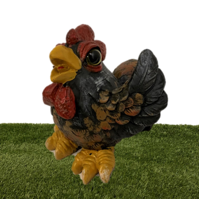 Statue de jardin fantaisiste «Freddie», H 6 po x l 6,5 po x P 6,5 po, 2