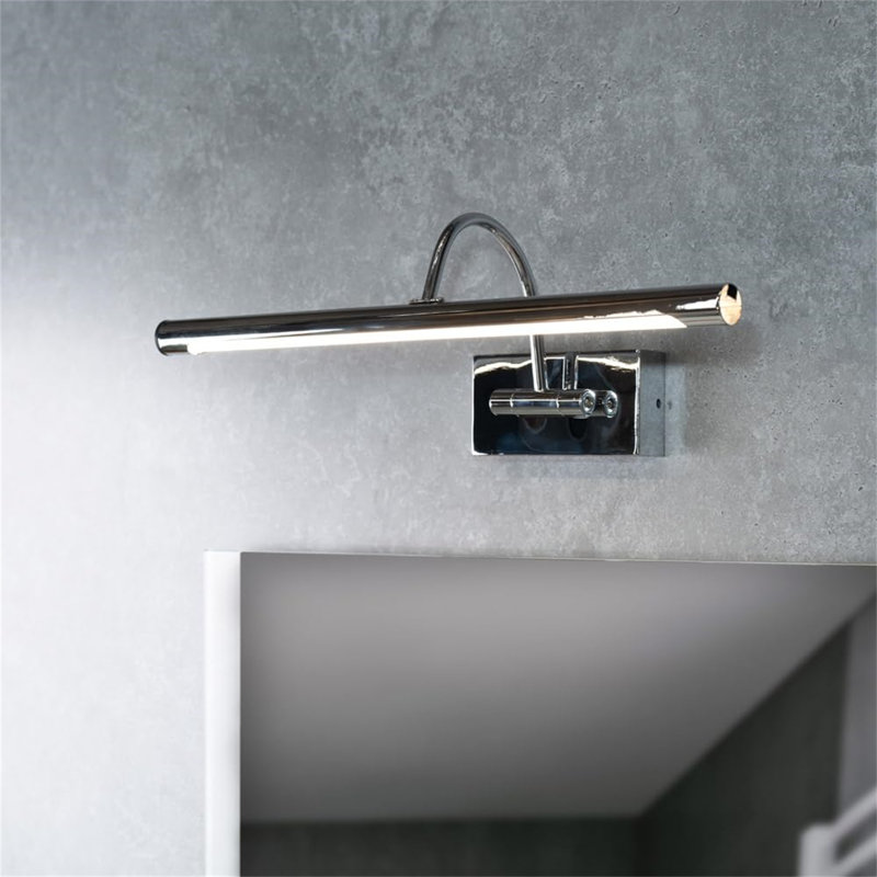 Amisadai LED Swing Arm Sconce, Chrome