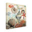 Toile d'extérieur «Shell Collector Beach», Art Licensing Studio-87944770