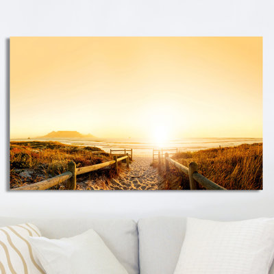" Sunset In Cape Town, South Africa "
