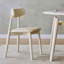 Ensemble de 2 chaises d'appoint Modern Beige
