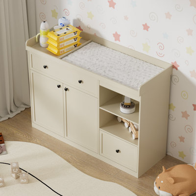 Commode à langer 47,24 "avec plateau amovible
