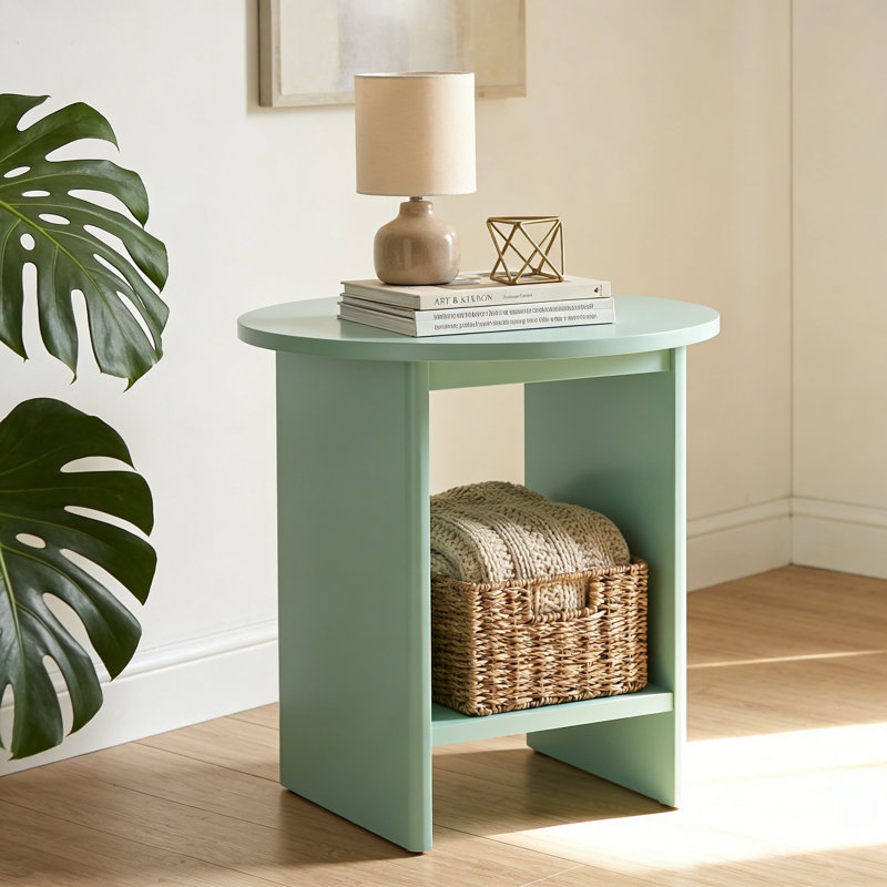 End Table, Green