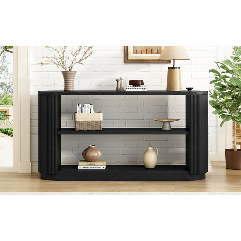 Table d'appoint Mirod Modern, Noir
