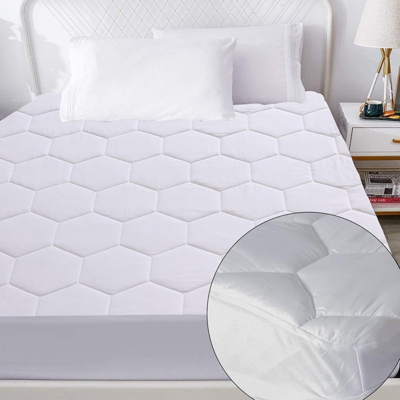 Cianchette Waterproof Elastic Mattress Protector Case Pack, Double (4'6)