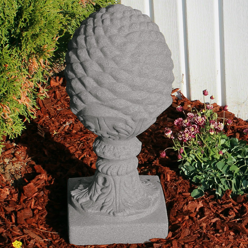 Statue d’ananas Hackworth, Granit