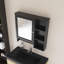 29" Rectangular MDF Medicine Cabinet With Mirror-286401654
