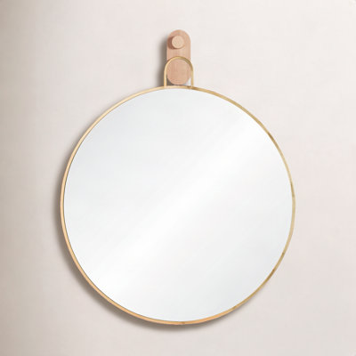 Ady 40" Oak Accent Mirror