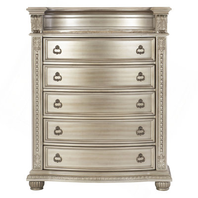 Meuble de rangement de luxe européen à 1 tiroir avec 5 tiroirs en marbre véritable European Design