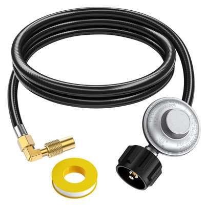 Nooknova 7.49'' W x 8.27'' D Polyvinyl Chloride (PVC) Hose / Regulator