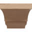 Bois de cèdre brut Asheboro, grain de bois TimberThane Corbel, apprêté brun clair-88289153