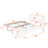 Full Wood Upholstered Platform Bed with Trundle-539978183