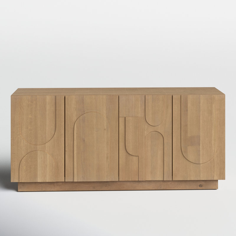 Kana 74'' Solid Wood Sideboard