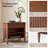 Hoai Transitional 26"W Fluted 1-Drawer Solid End Tables with Built-In Charging Station Set of 2-1861058589