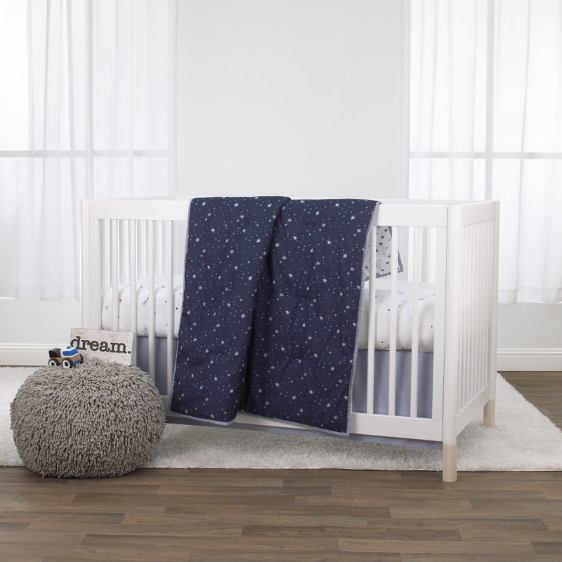 Dowlin 3 - Piece Crib Bedding Set