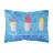 Snowballs Outdoor Reversible Throw Pillow