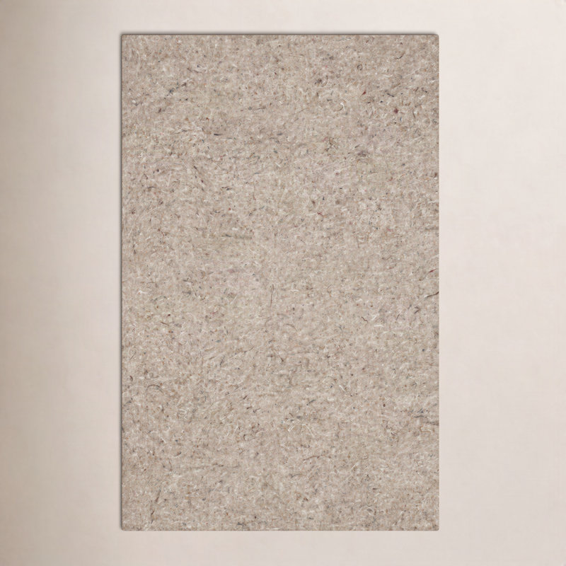 Sous-tapis en polyester 1/2 po, gris, Rectangle 8 pi x 11 pi