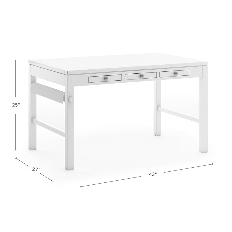 Martha Stewart Crafting Kids Table, White