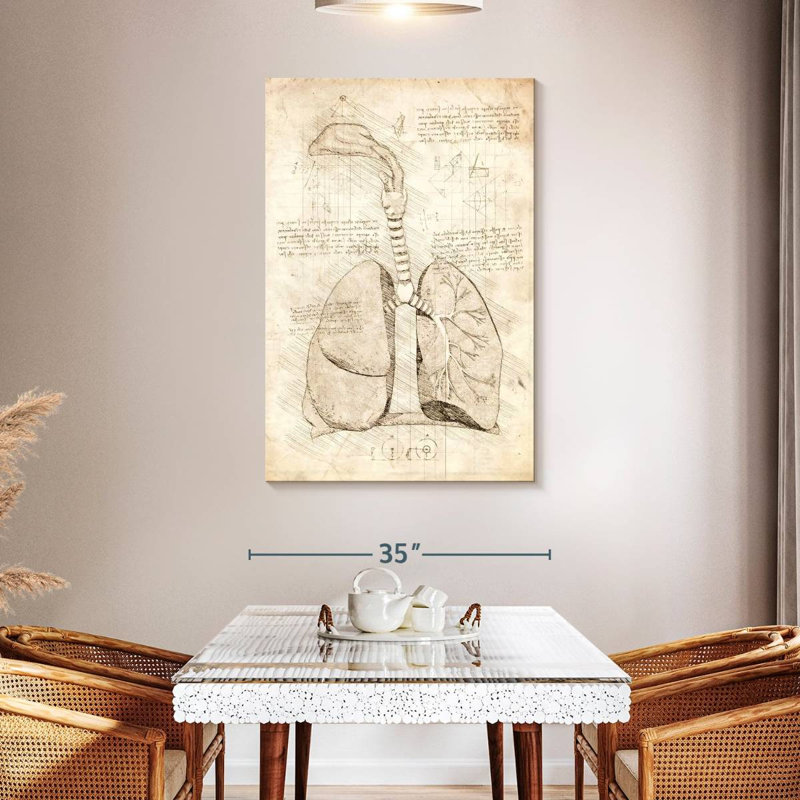 Keiri Human Respiratory System, 48" H x 32" W