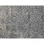 Tapis en jacquard gris clair de 9 pi x 12 pi avec motif effilé en laine et soie tissée à la main