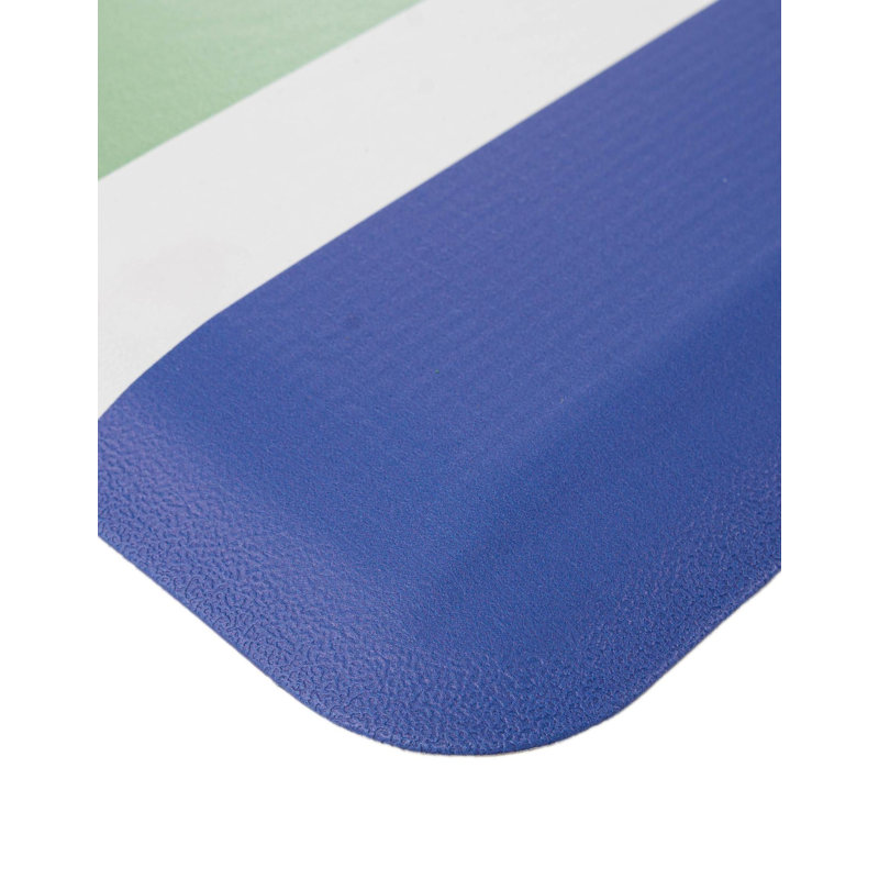 Band Tierica, Vert/bleu, Tapis de couloir 2 pi x 5 pi