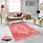 Stylish Woven Carpet, 5.6 x 7.5 Feet, 100% Polyester, 0.3 in Pile Height | Antibacterial, Non-Slip PVC Felt Dot Underside, Machine Washable | 3D Digital Printing, Durable & Easy to Maintain - Perfect for Any Room-1866798117