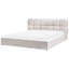 Ottoman Bed Boucle Chandale Light Beige-1867782843