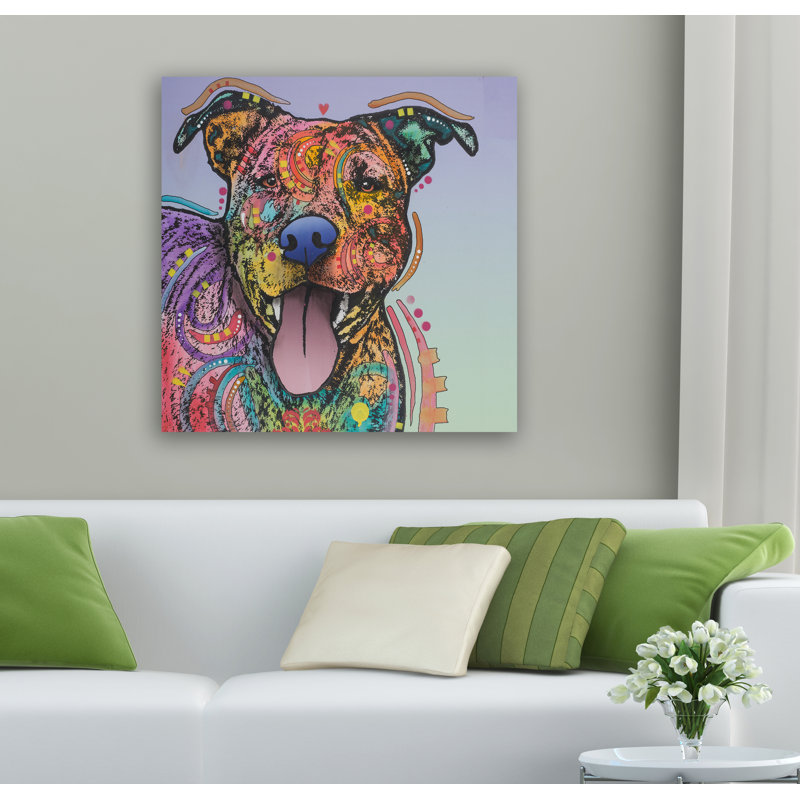 "Zoey" par Dean Russo, impression sur toile, H 22 po x l 16 po x P 1 po, Sans cadre, Aucun mat