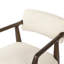 Chaise avec accoudoirs touffetée Lajeana-355231118