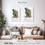 Ensemble de 3 pièces de bouddha assis sur toile Namaste-104190409