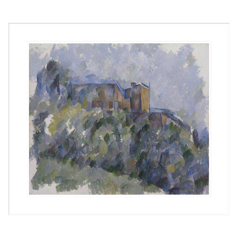 Château noir par Paul Cézanne, H 23,5 po x l 26,71 po