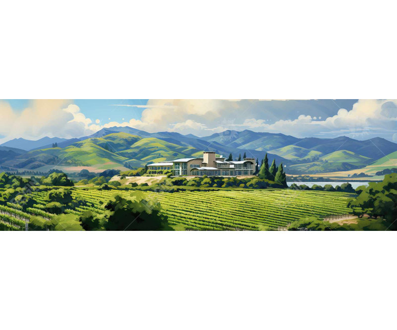 «Peaceful Day» sur toile