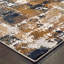 Tapis gris / doré Kirkland-369737838
