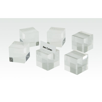 Lucite Place Card Holders