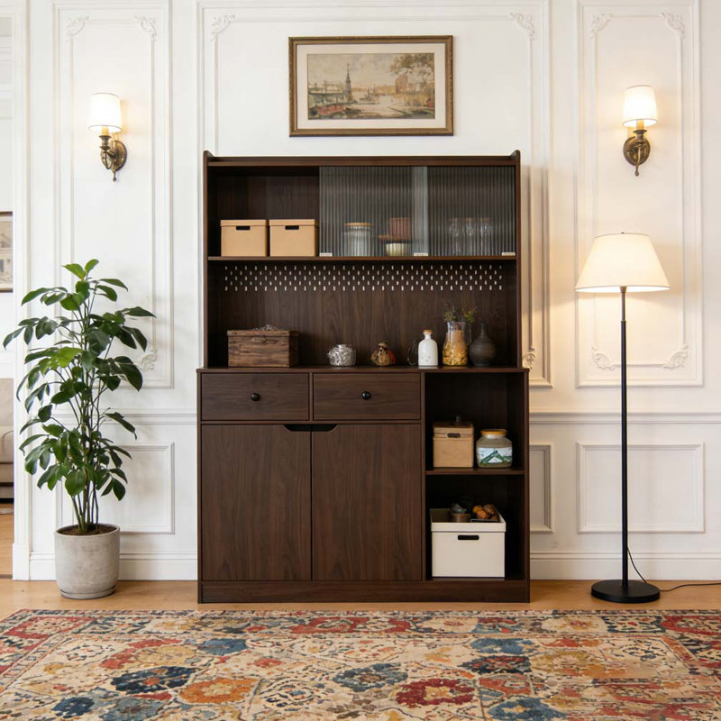 71"Tall Kitchen Pantry Storage Cabinet