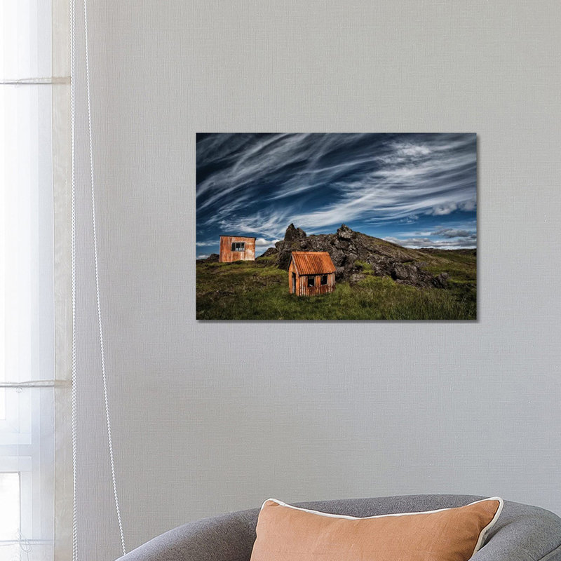 Small Huts 1 Piece Wrapped Canvas Wall Art, 45.72cm H x 66.04cm W x 1.905cm D