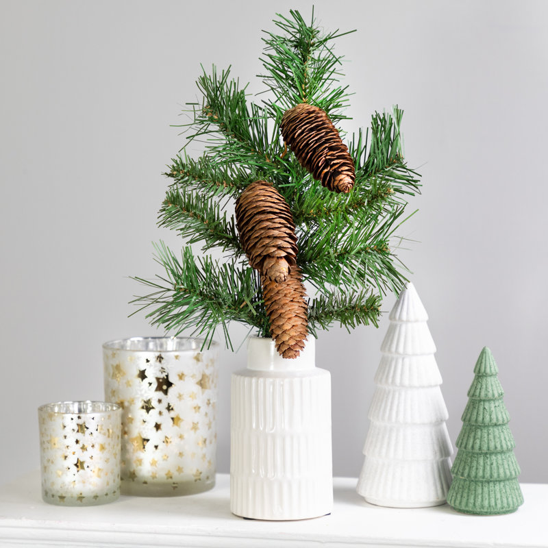 15'' Faux Pine Tree