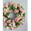 Faux Cherry Blossom Wreath 24"