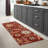 Adderley Floral Merlot Area Rug-621920613