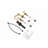 Signature Collection Two-Handle 6" to 10" Widespread Lavatory Bathroom Faucet with Drain Assembly - Brushed Gold-121632818