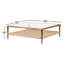 Table basse - Chêne brun moyen