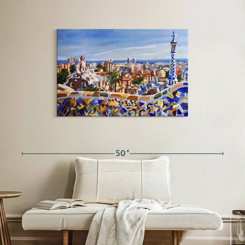 Sireci Barcelona Gaudi, 26" H x 39" W